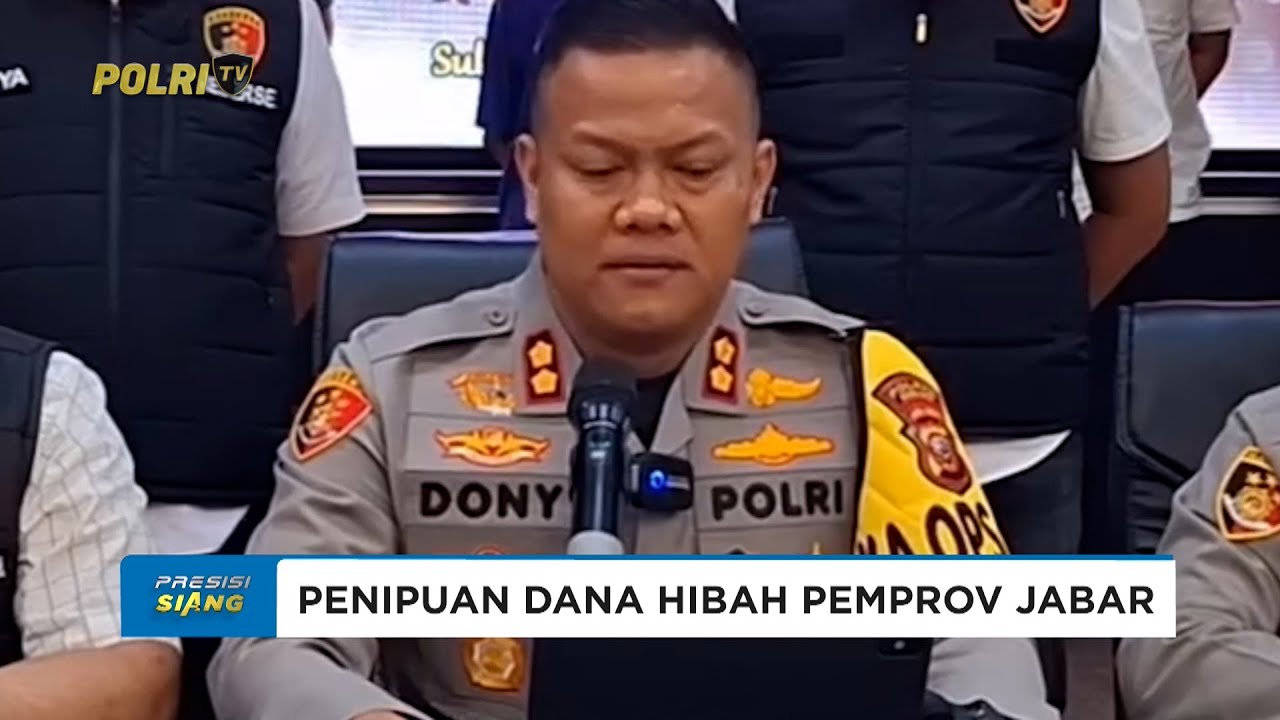 POLRES SUBANG UNGKAP PENIPUAN DANA HIBAH PEMPROV JABAR UNTUK PKL