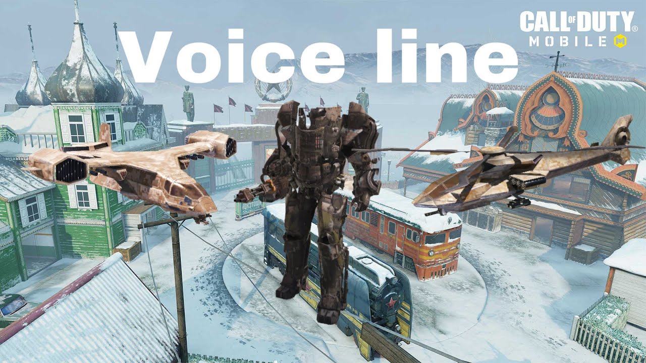 Call of duty mobile All friendly/enemy scorestreaks voice lines