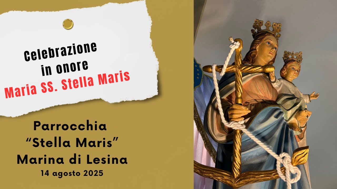 Celebrazione in onore di Maria SS Stella Maris