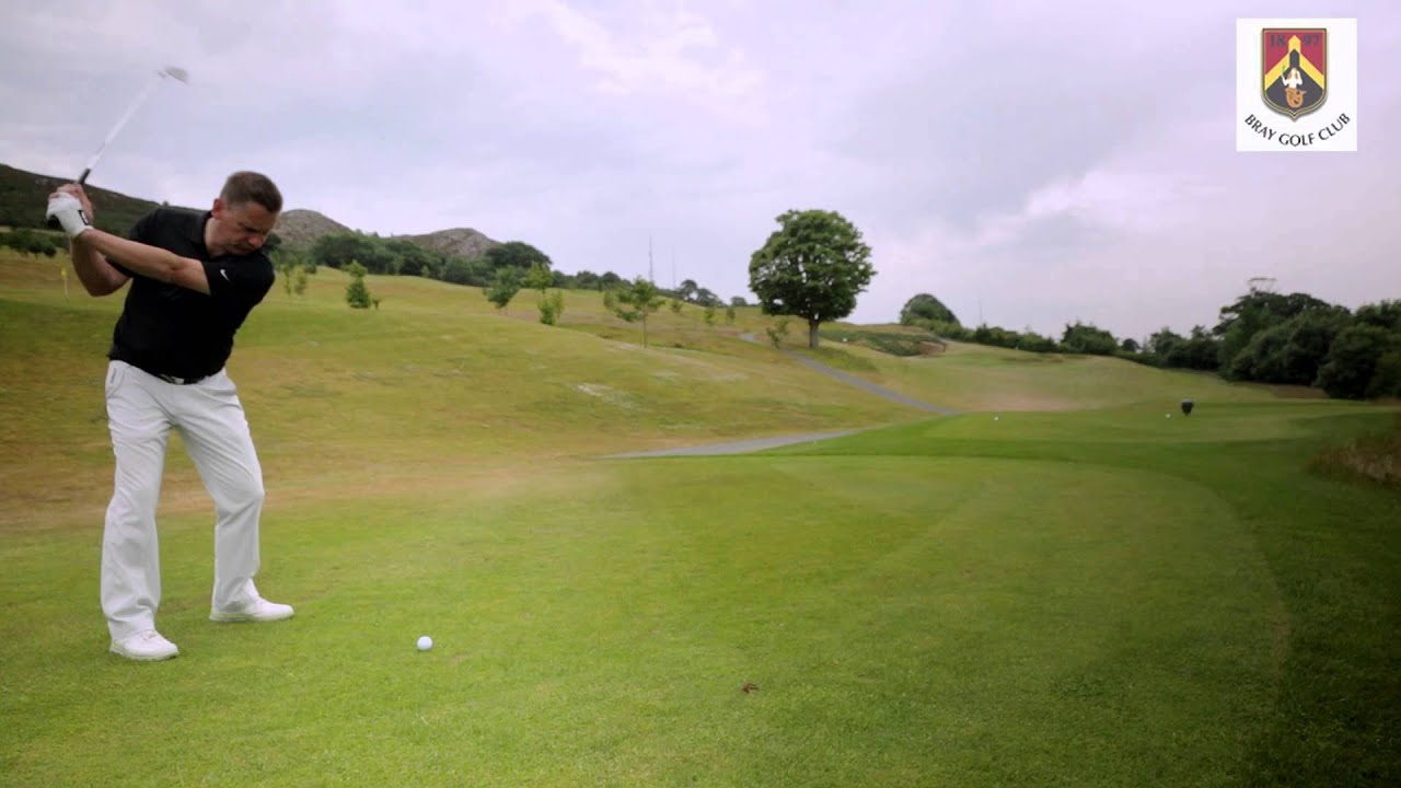 Guide to playing 2nd hole Bray Golf course