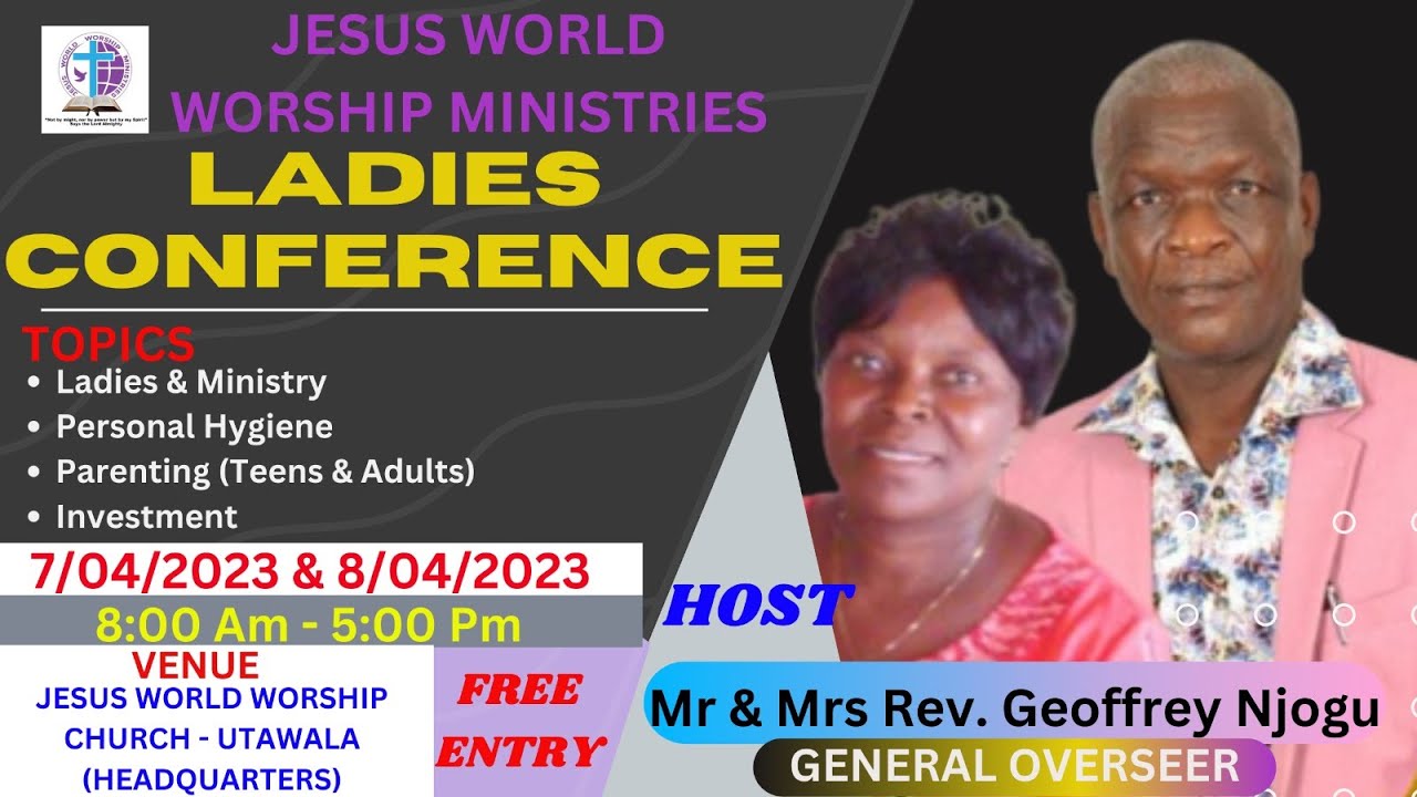 LADIES CONFERENCE DAY 1 2ND SESSION || PERSONAL HYGIENE || MRS. JANE IRAUKA