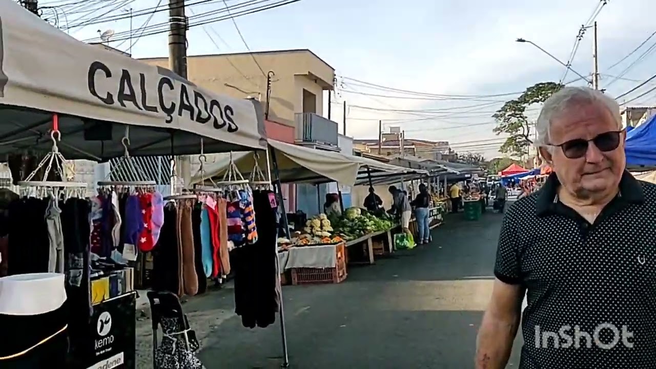 Feira livre da vila Santana em Sorocaba