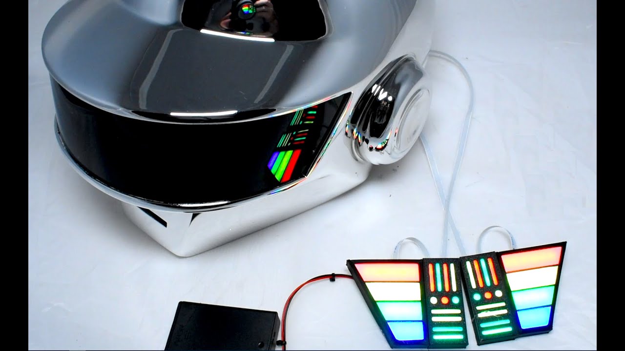 Mounting Sidebars Inside a Thomas Helmet (Daft Punk)