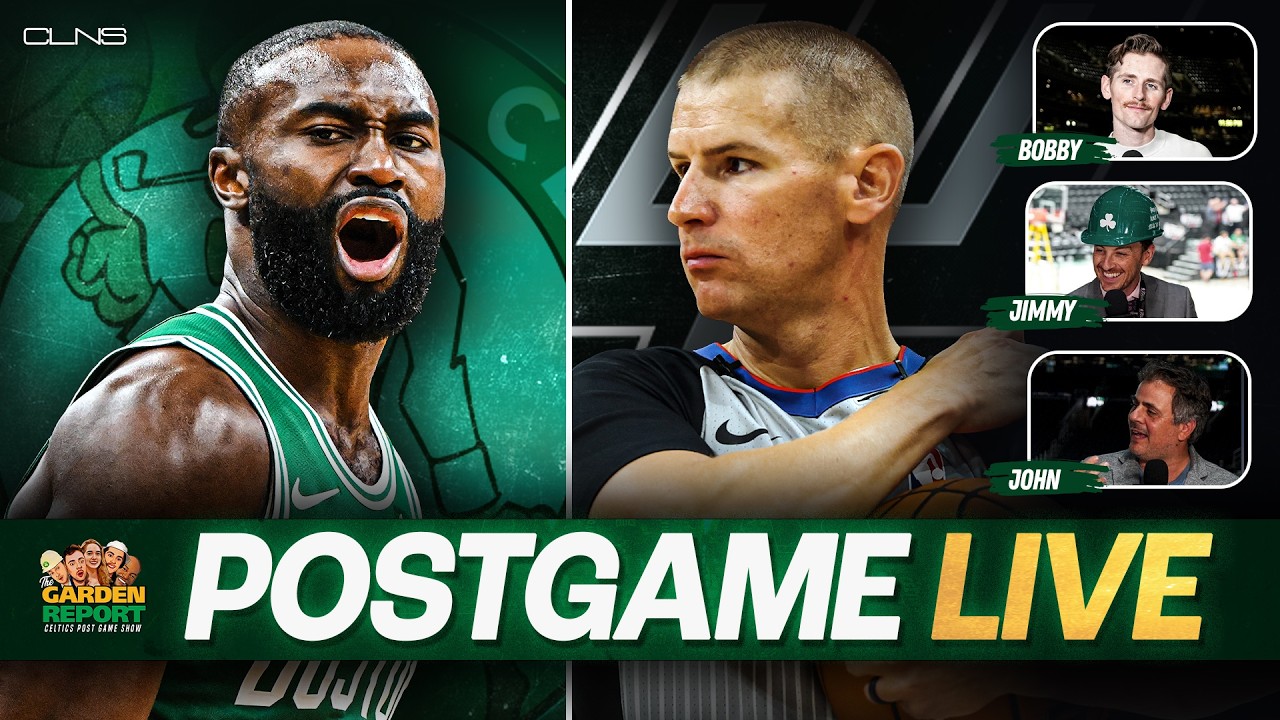 LIVE Garden Report: Celtics vs Spurs Postgame Show on CLNS