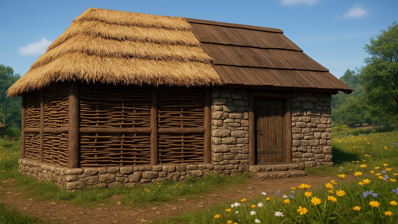 How to Upgrade Your Home from Sticks to Stone in Medieval Dynasty 🛠️🏡 | Step-by-Step Guide!