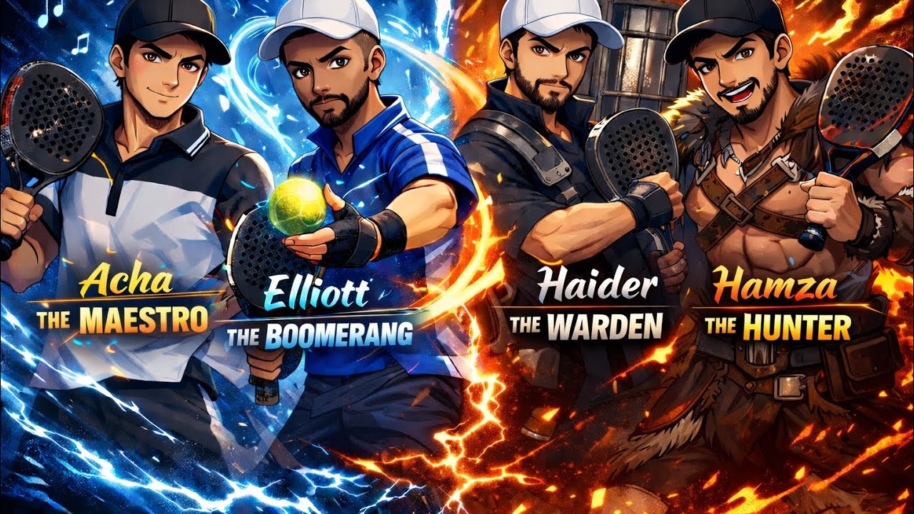 The Warden & The Hunter vs Pure Finesse | Padel Chess Match