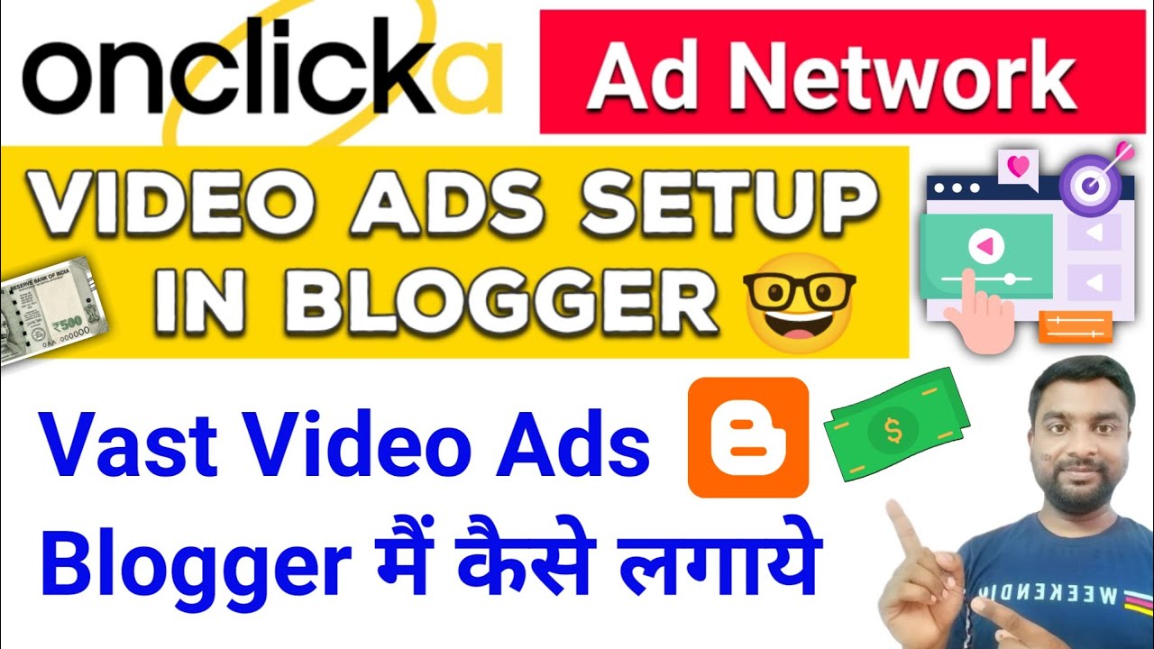 Onclicka Video Ads Setup In Blogger | Onclicka Video Ads | Onclicka Best Ad Network  - SmartHindi