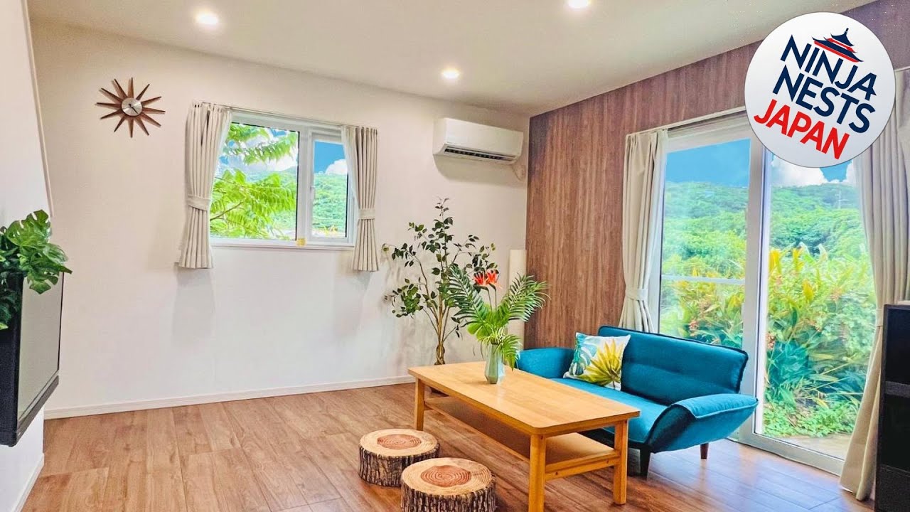【KouriGarden】古宇利島の海と緑と星を眺める一棟貸切別荘ヴィラ | Iheya, Japan | Hotel Review 🌟