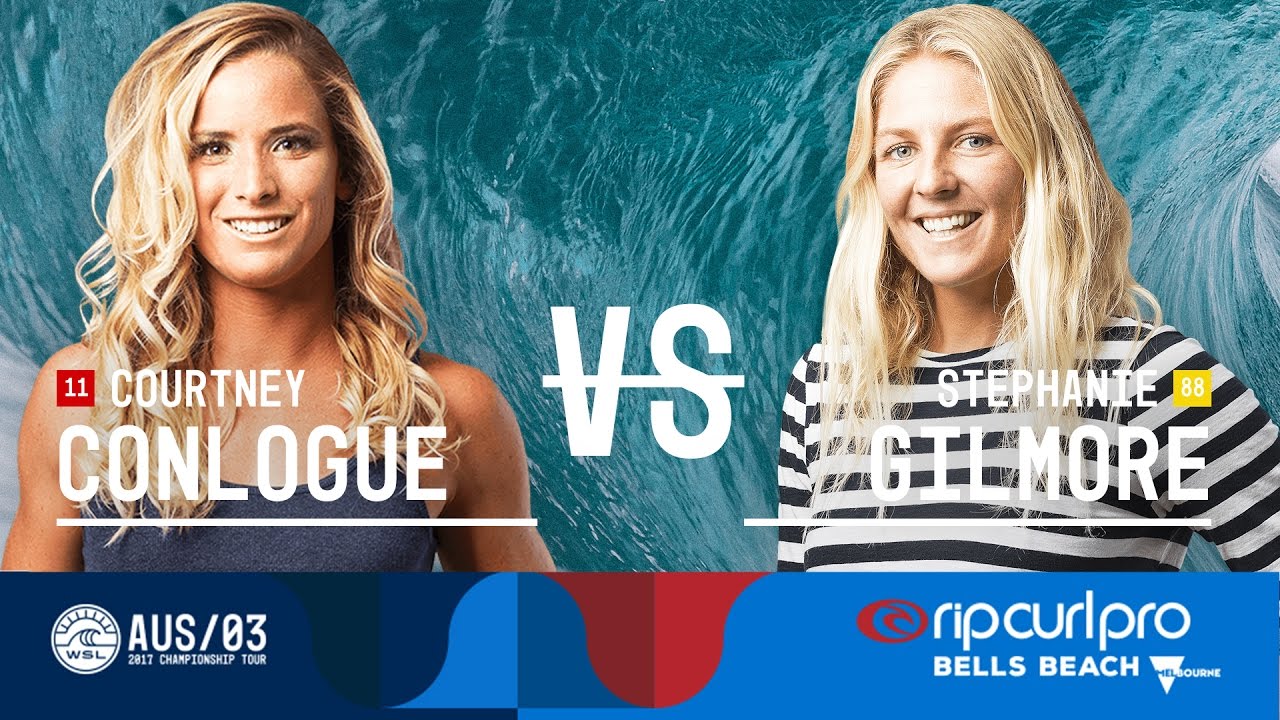 Courtney Conlogue vs. Stephanie Gilmore - FINAL - Rip Curl Pro Bells Beach 2017 (W)