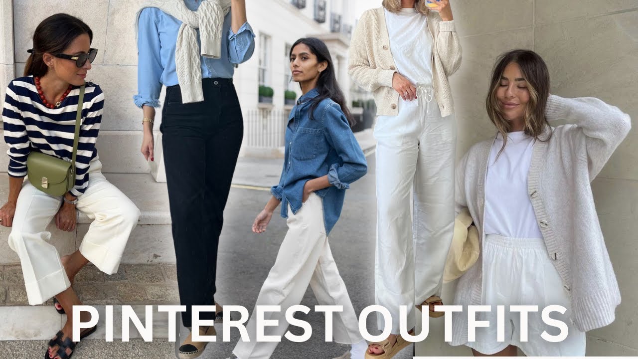 RECREATING SPRING PINTEREST OUTFITS 2024 | Casual Outfit Ideas