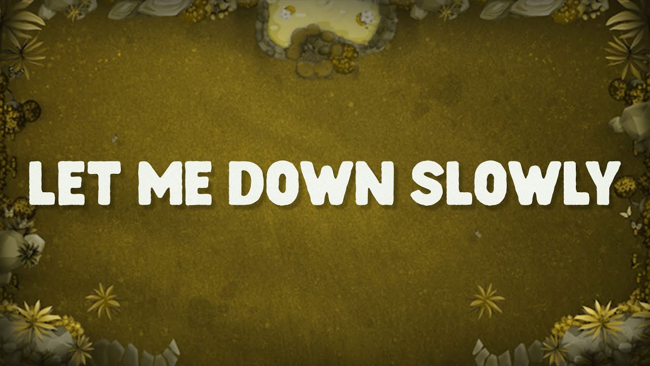 Alec Benjamin - Let Me Down Slowly (Lyrics)