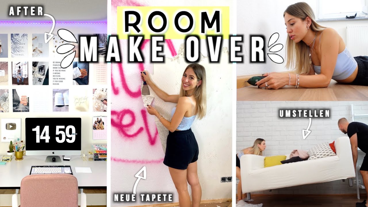 ROOM MAKE OVER mit krasser Veränderung- PART 1 ❤️‍🔥  Cali Kessy