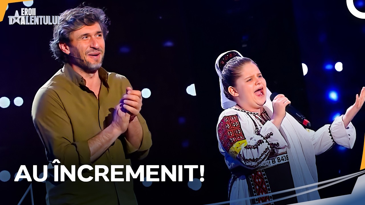 A Deschis Gura Și Timpul S-a Oprit!  | Romanii au Talent
