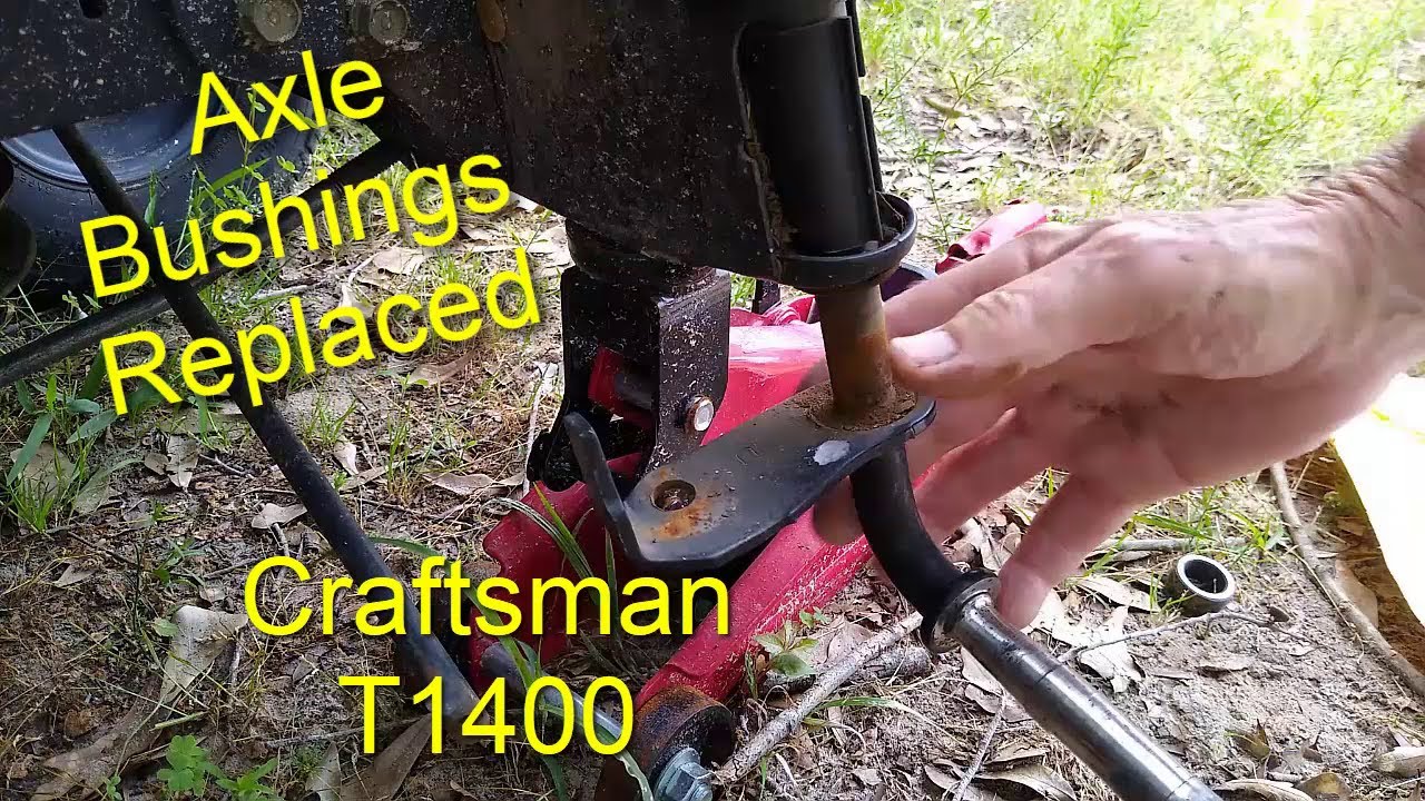 Replacing Axle Bushing Craftsman Mower