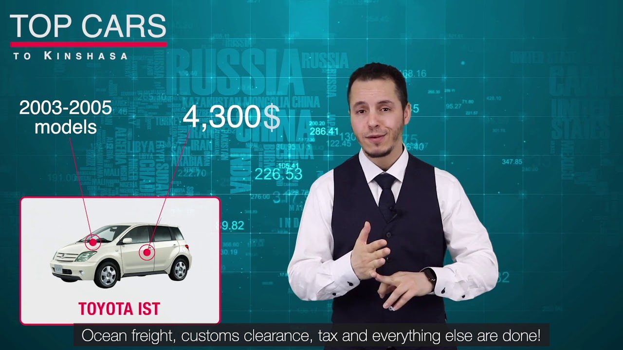 Vehicules d'occasion pour la DRC Kinshasa ||| Cars from JAPAN to Kinshasa / D.R.Congo