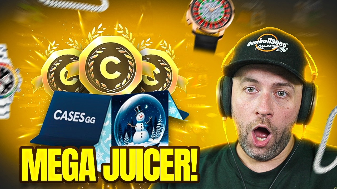 I CREATED a MEGA JUICER CASE, SO WE HAD TO OPEN IT A TON!! (CasesGG)