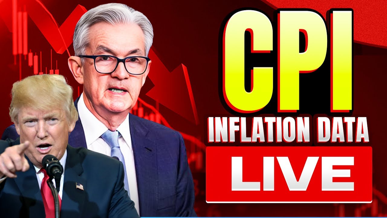 🔴CPI INFLATION COOLS! LIVE INFLATION UPDATE!