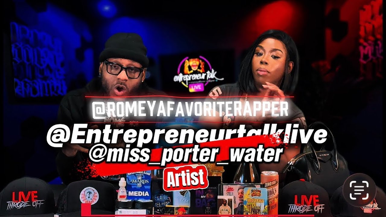 Exclusive Interview ​@miss_porter_water on Entrepreneurtalklive 