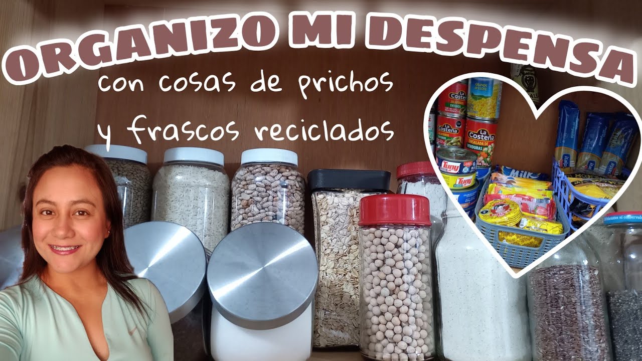 ✅️TRASFORMACIÓN Y ORGANIZACIÓN DE MI DESPENSA