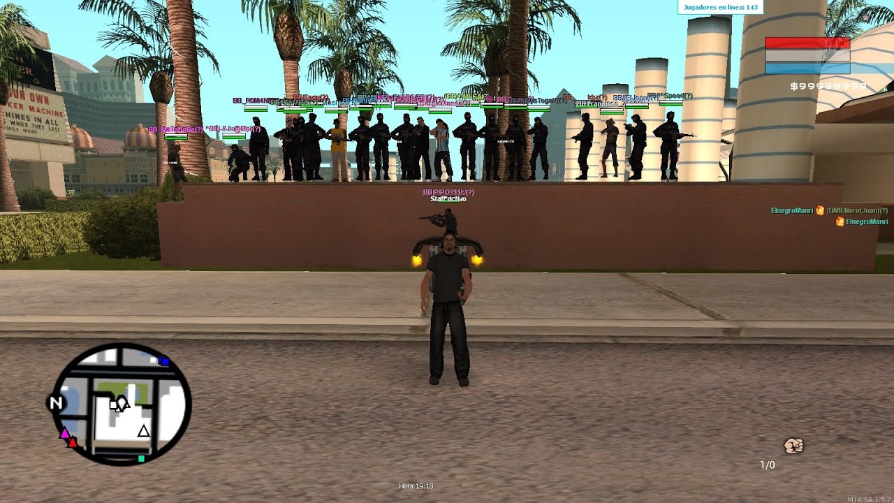 GTA:SA MTA - Argentina Raspando Piso [EVENTOS]