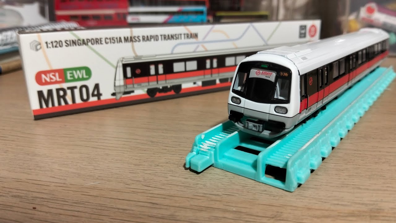 Unboxing MRT04 C151A TRAIN MODEL 