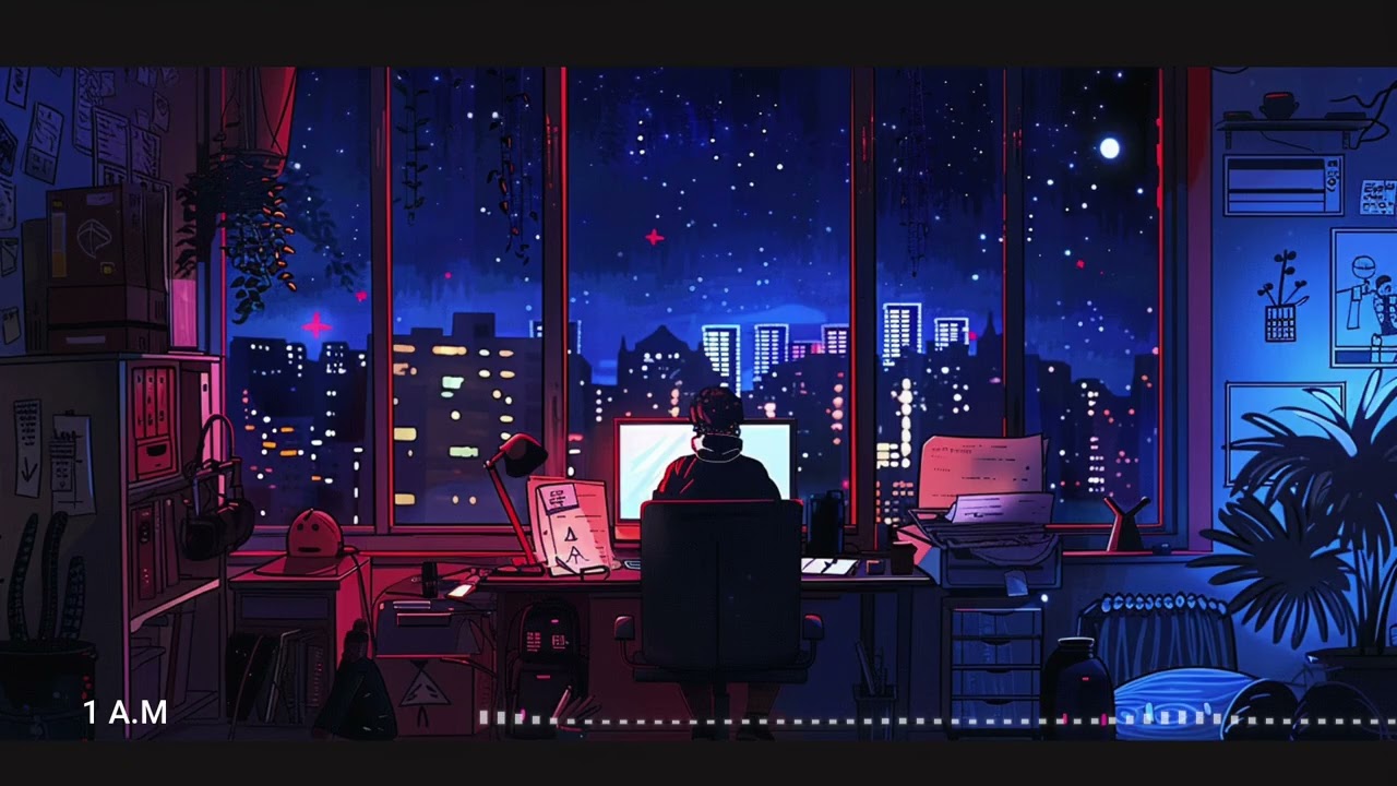 Late Night Focus at 1 A.M 🌙 | Lo-Fi Hip Hop Beats
