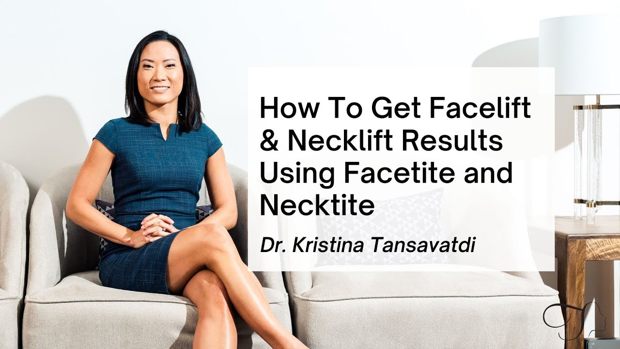 Dr. Kristina Tansavatdi Talks: Non Surgical Facelift & Neck Lift | Radio Frequency Technology