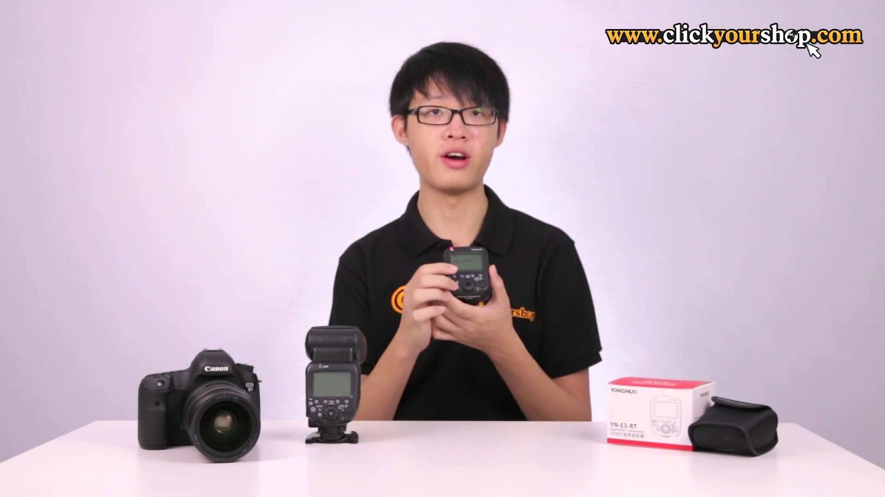 Yongnuo YN-E3-RT TTL Speedlite Wireless Transmitter for Canon Camera as ST-E3-RT (Product Review)