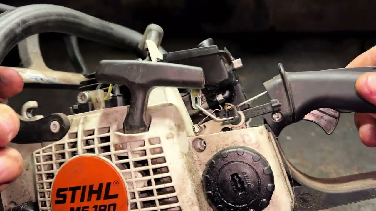НЕТ СМЫСЛА ВОССТАНАВЛИВАТЬ! Убитый Stihl MS 180 USA