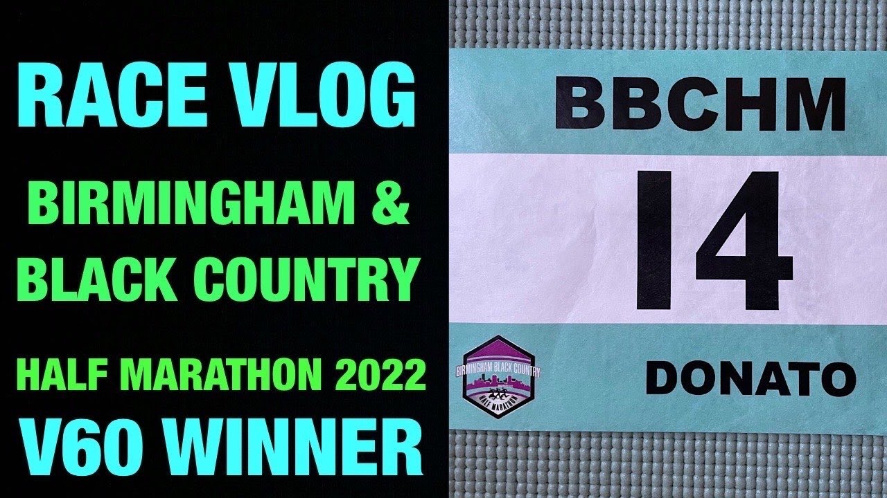 RACE VLOG - Birmingham and Black Country Half Marathon // V60 Winner // Incl HAUNTED COSELEY TUNNEL
