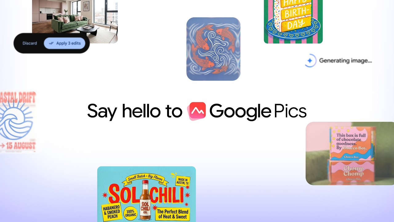 Say hello to Google Pics from Google Workspace