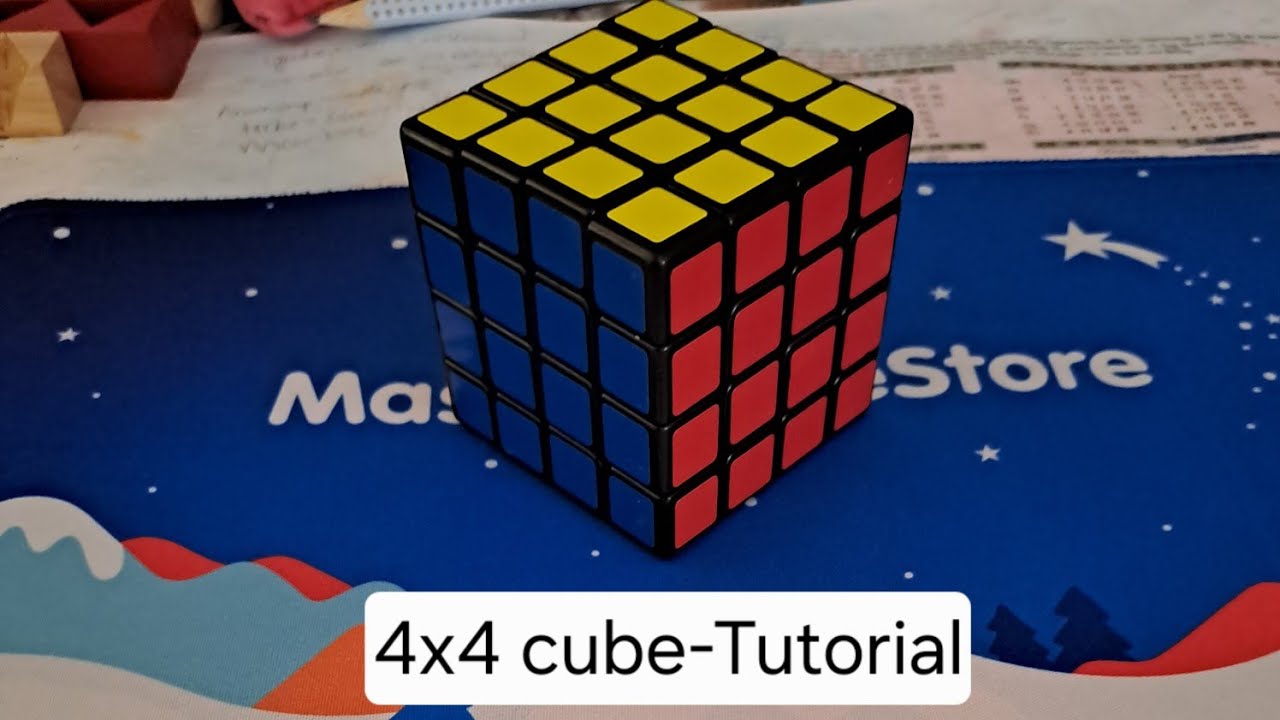 So löst du den 4x4 Zauberwürfel! Anfängertutorial 