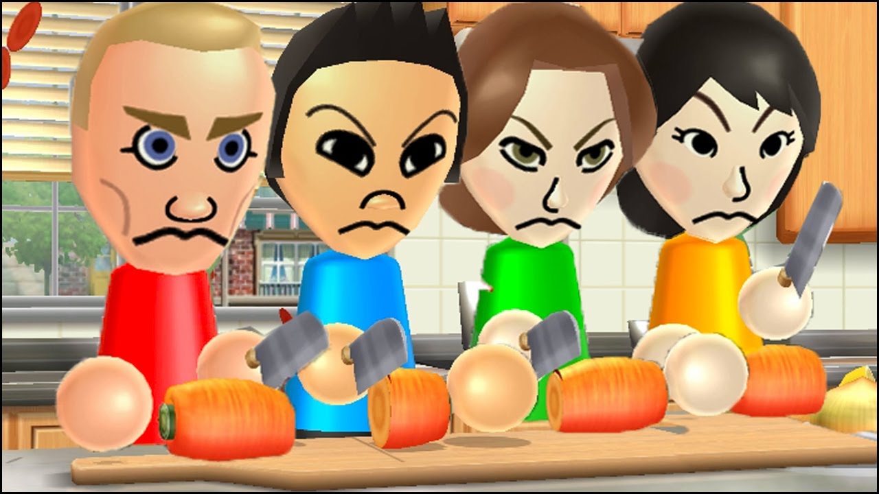 Wii Party MiniGames - Player Vs Fritz Vs Elisa Vs Misaki (4 Players On Advanced Difficulty)