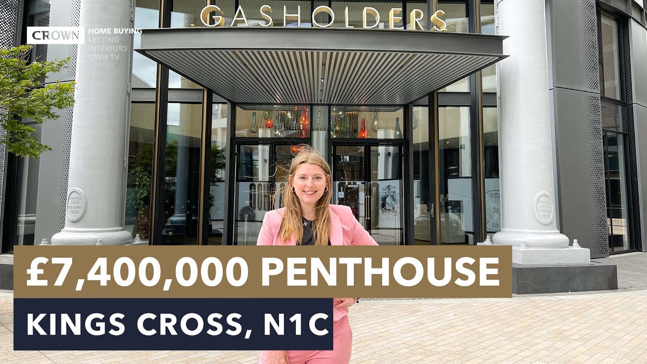 £7,400,000 Penthouse in Gasholders to Buy: Kings Cross, N1C