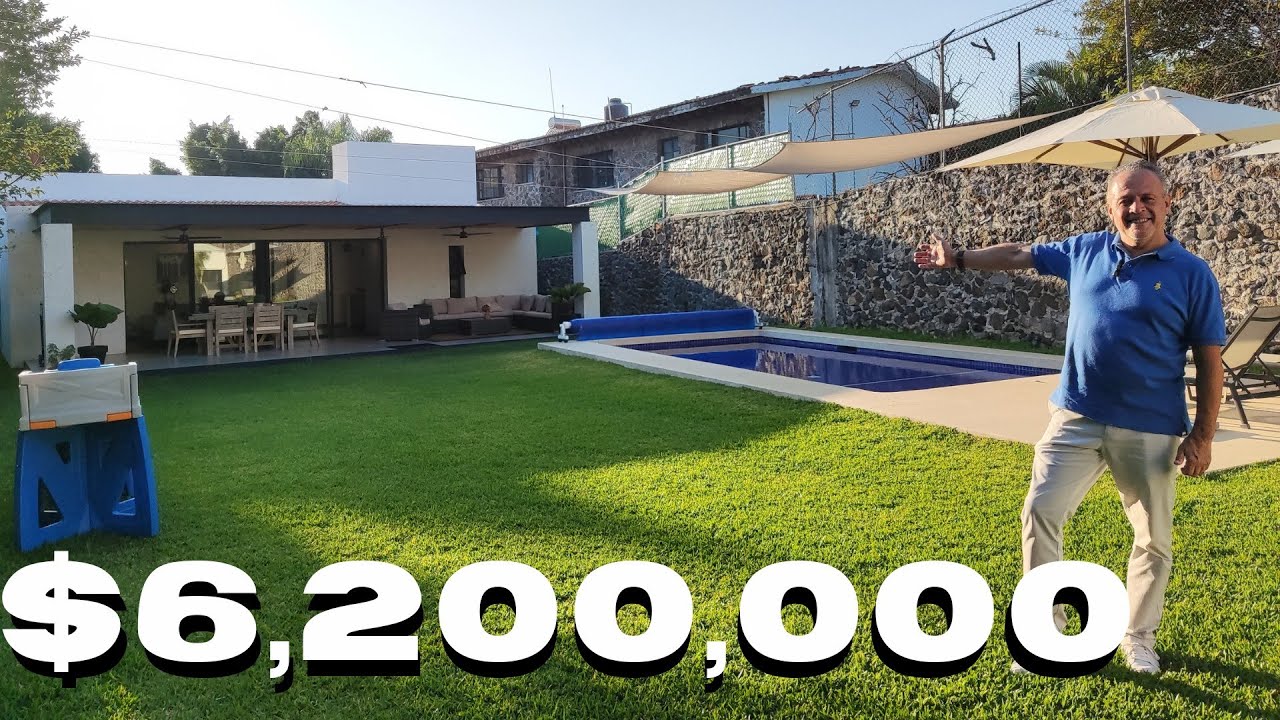 🏡Venta de casa inteligente con alberca y Jardín,  fraccionamiento Brisas de Cuernavaca, Morelos📌