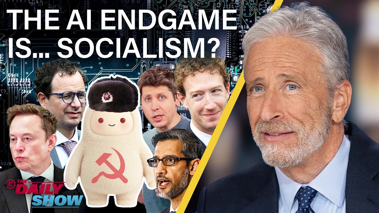 Jon Stewart Unpacks AI&rsquo;s Dubious Promise of a 