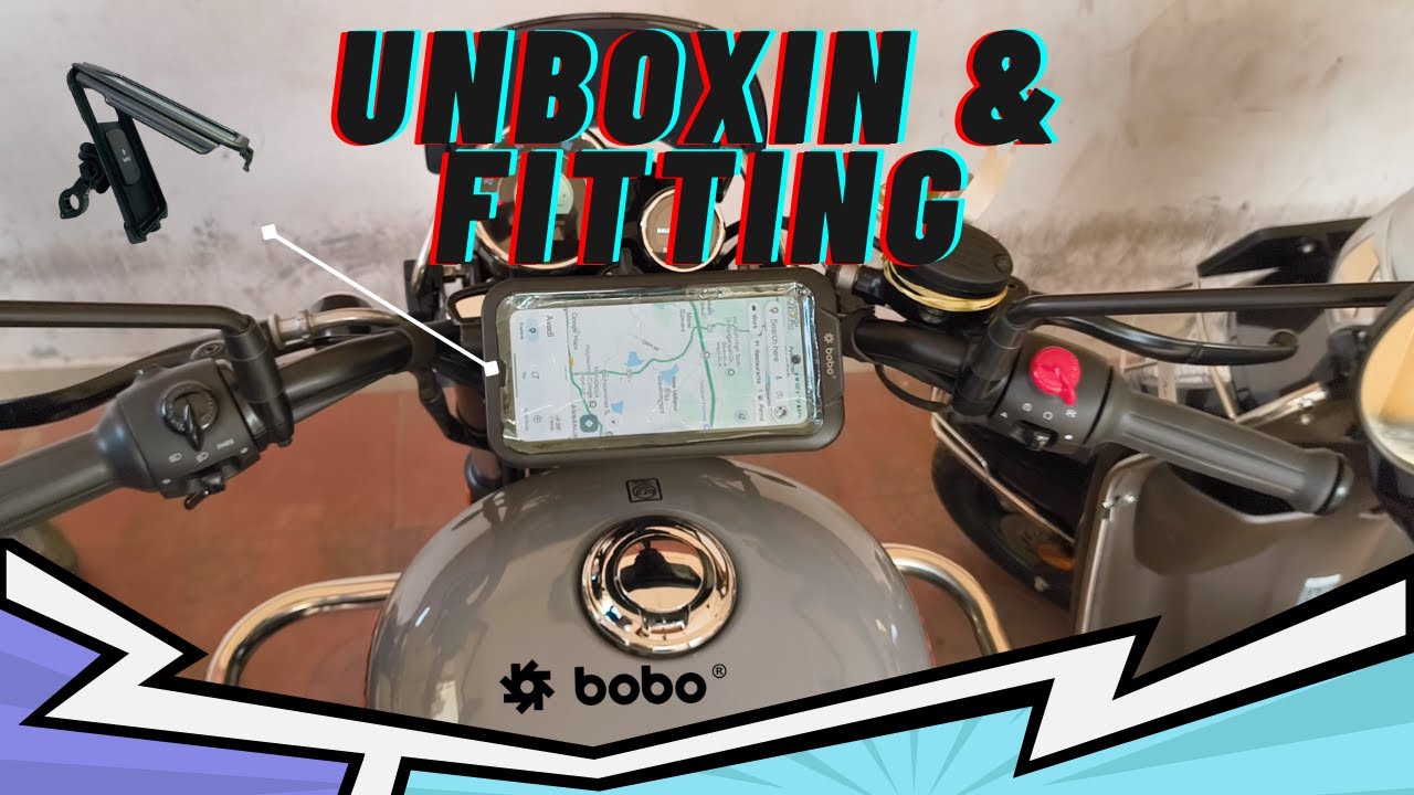 BOBO mobile holder - Unboxing & Installation | BM10H PRO PLUS