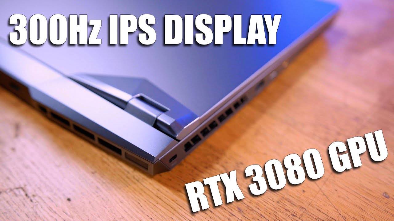 300Hz Laptop with an RTX 3080 that you can actually buy?? YES!