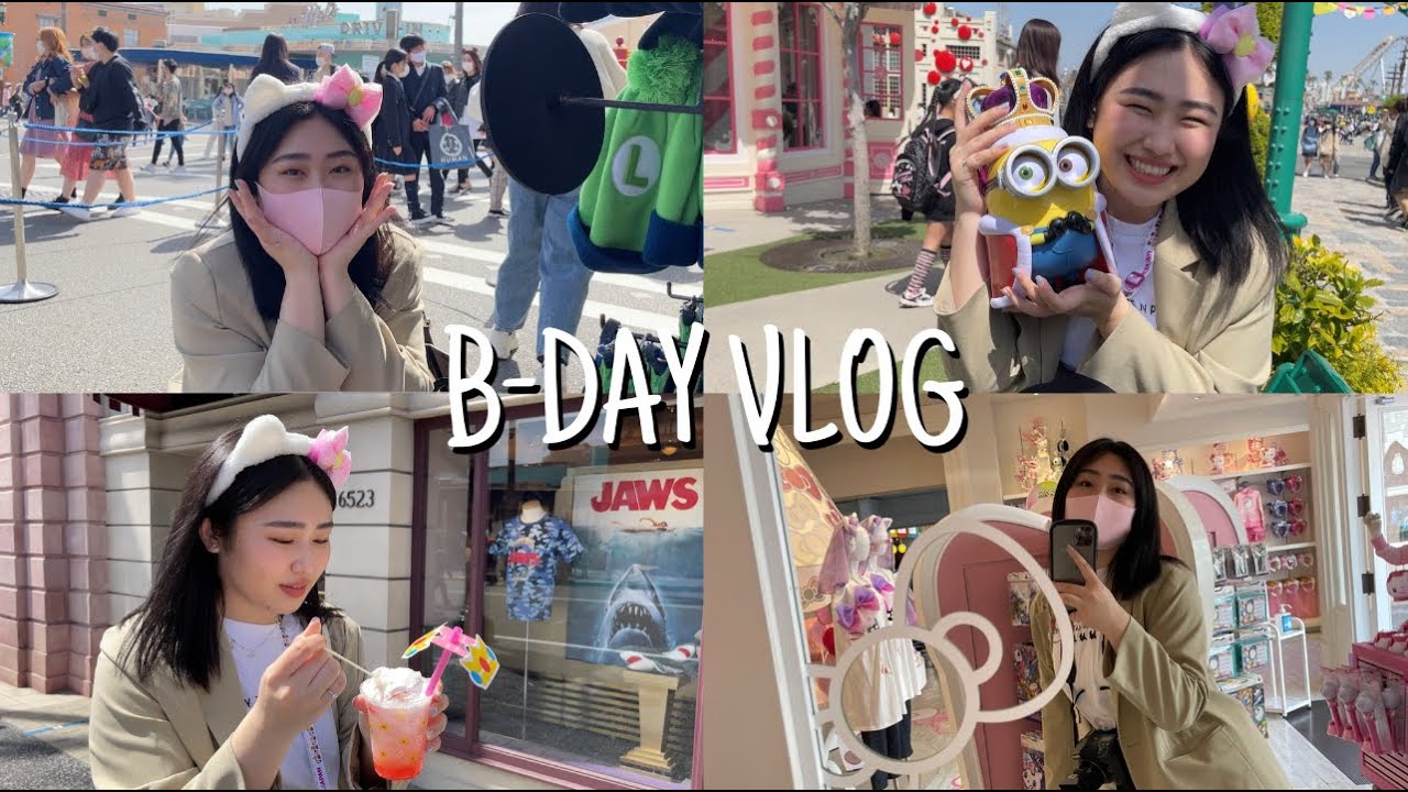 aca diaries: 22nd birthday at UNIVERSAL STUDIOS JAPAN