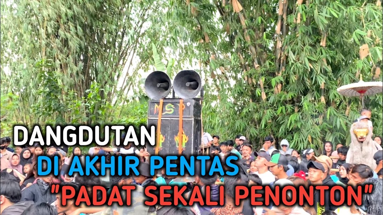 🔴di akhir pentas padat sekali penonton ‼️mutiyara surya putra ‼️SAKIATNA CHANNEL