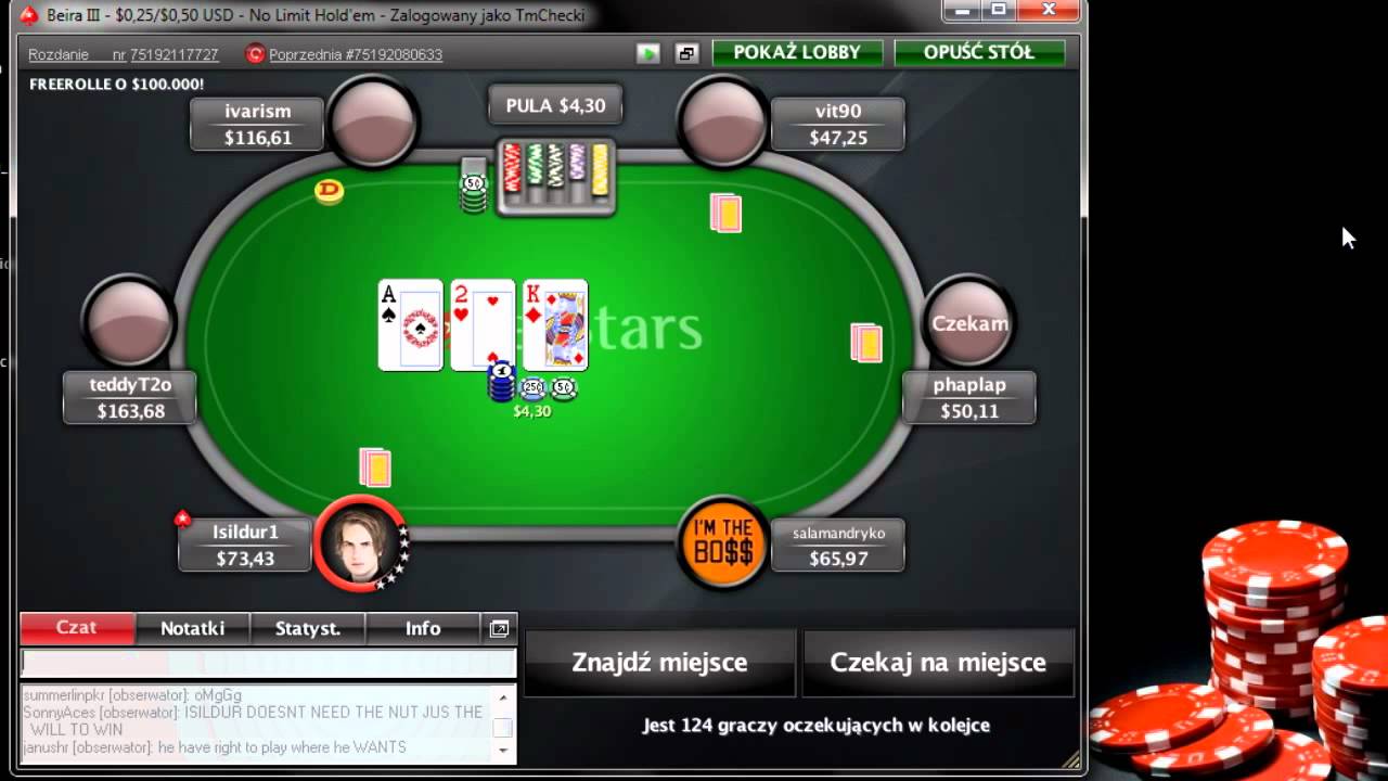 Isildur1 (Viktor Blom) plays on $0,25-0,50 Holdem NL