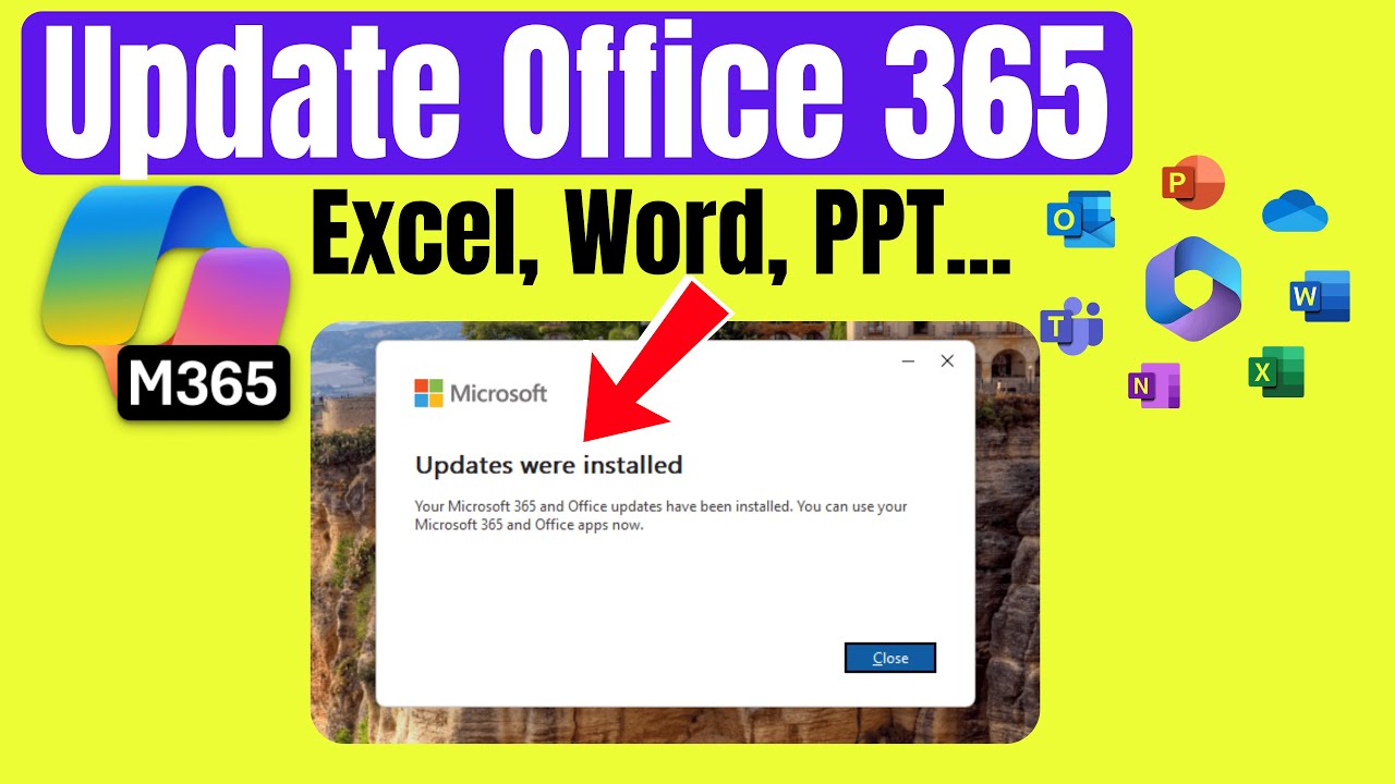 How to Update Excel, Word, Power Point Office 365 in Windows 11 & Fix Not Updating