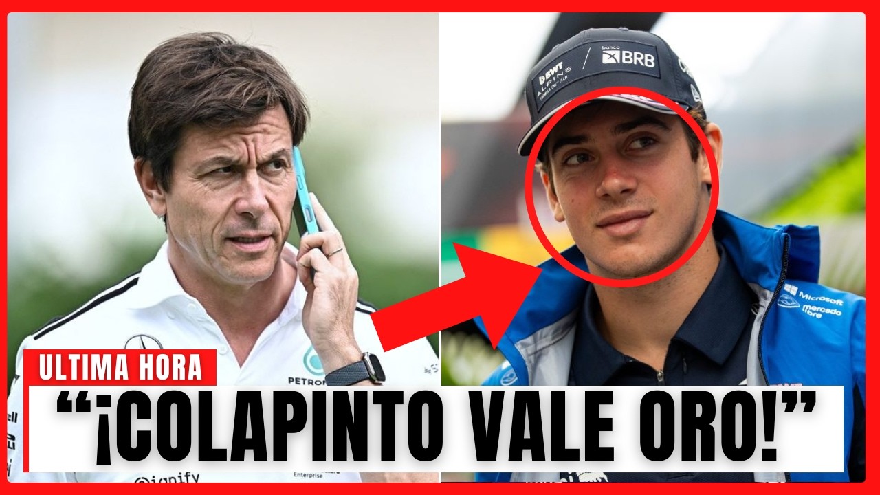 ¡MERCEDES COMPRA ALPINE: EL PLAN MAESTRO QUE CAMBIA TODO PARA COLAPINTO!