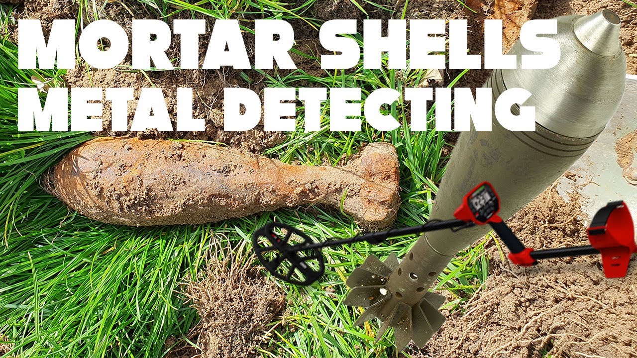 AMAZING GERMAN MORTAR SHELLS FOUND WW2  - (DANGEROUS)