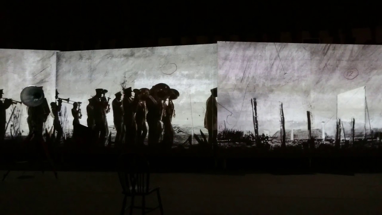 More Sweetly Play the Dance - William Kentridge, Brugge. okt. 2017
