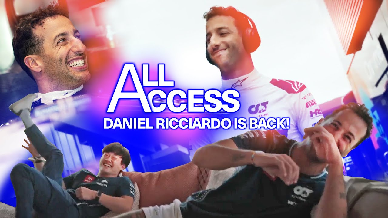 ALL ACCESS | Daniel Ricciardo's Formula 1 return at Scuderia AlphaTauri | #danielricciardo