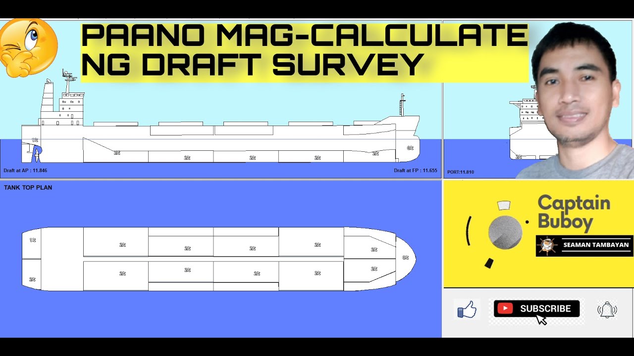 Draft Survey Calculation - Basic Method.
