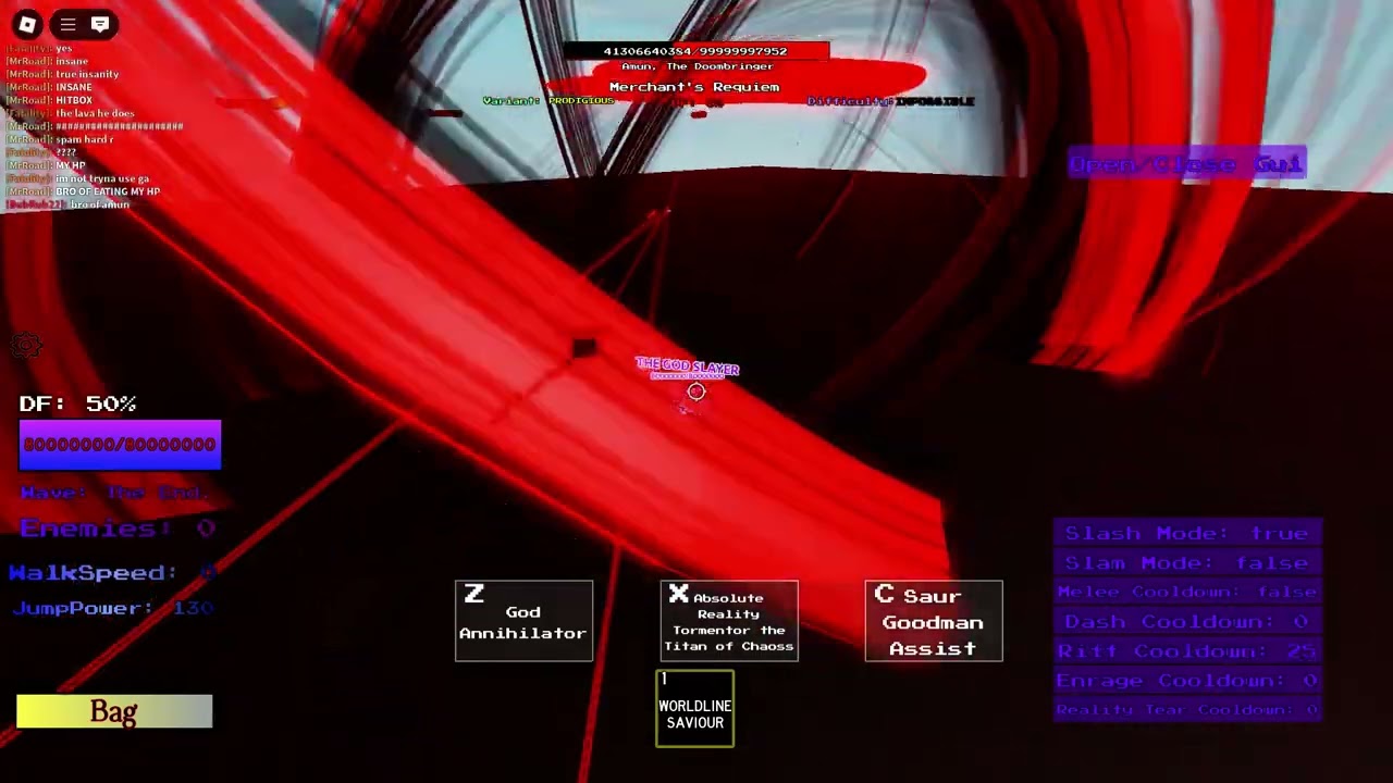 GOD OPS: Anum, The Doombringer Defeated. (Forgot to upload this first lmao)
