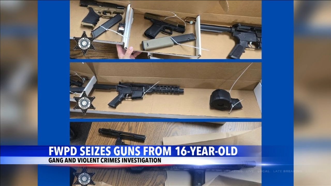 Fort Wayne police seize illegal guns from 16-year-old
