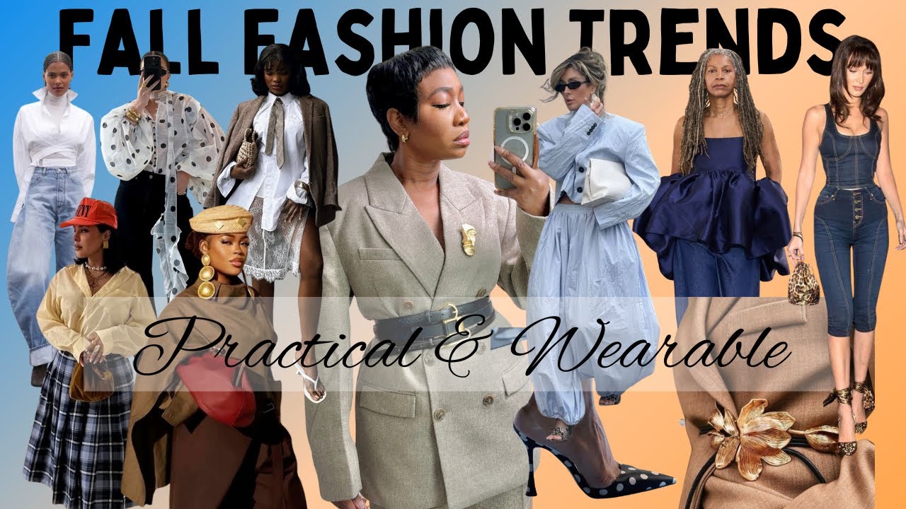 GET YOUR FALL WARDROBE READY! 10 Practical & Wearable Fall Fashion Trends 2025 | Kerry Spence